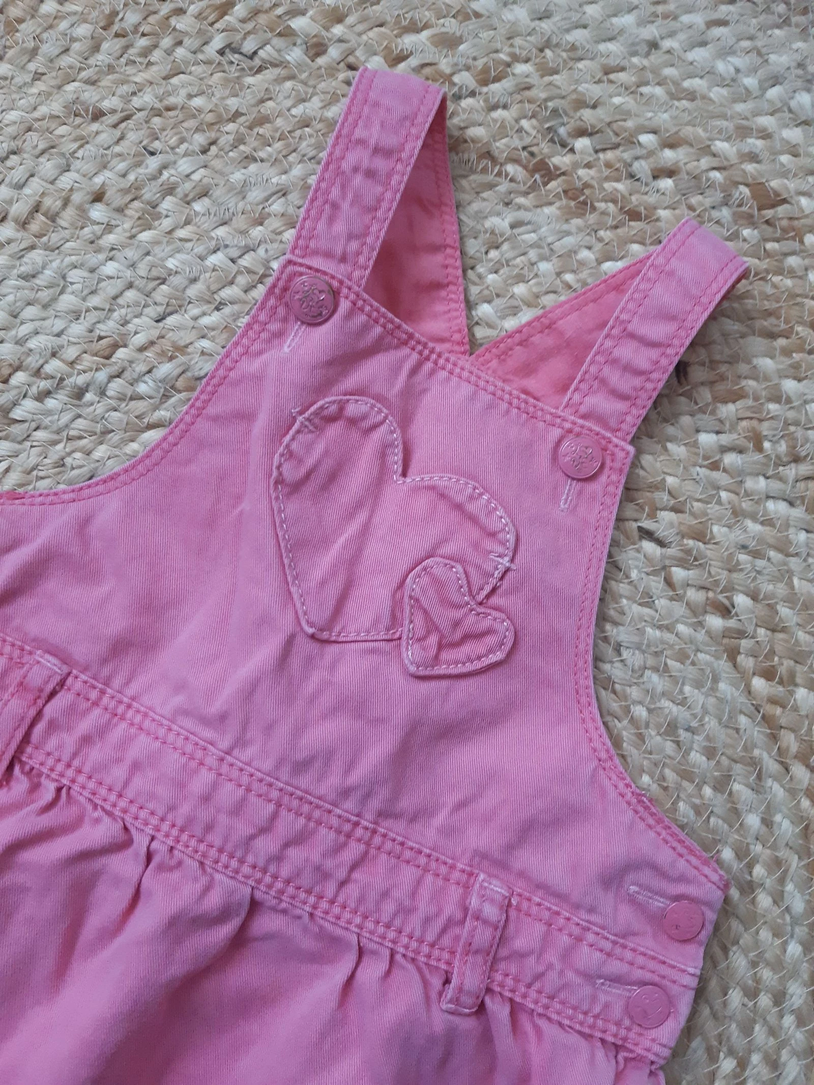 Vestido rosa con tirantes In extenso 86 cm – photo 2